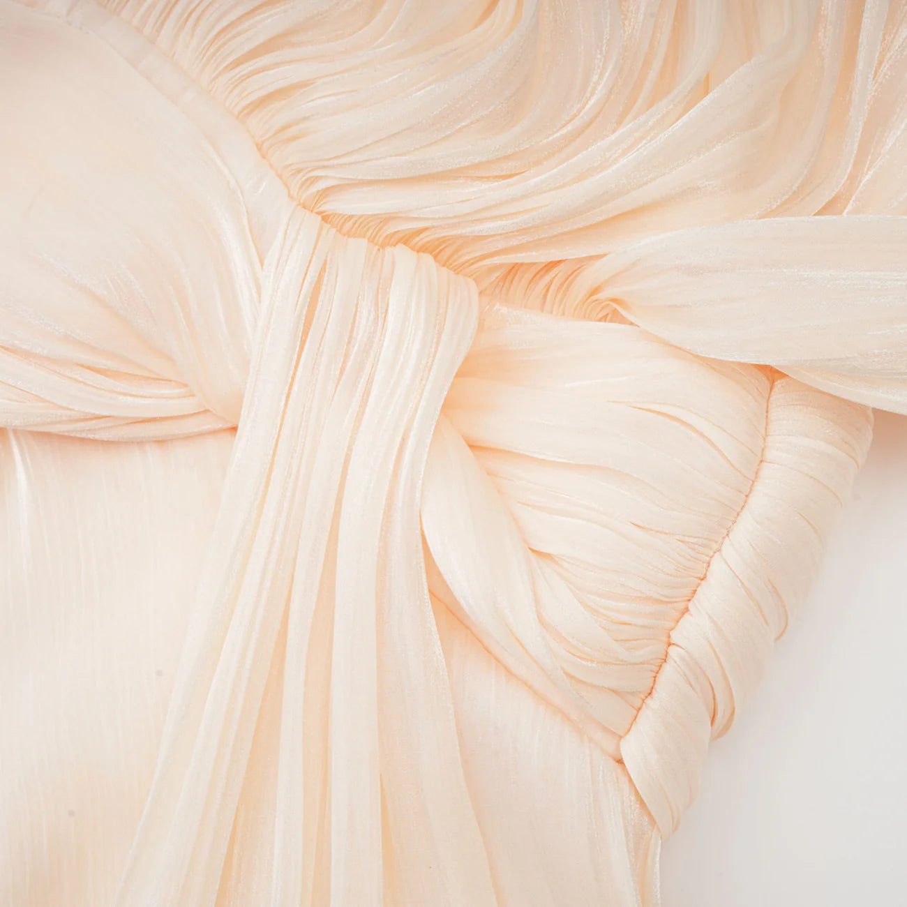 Ariel Pleated Ruffled Midi Dress