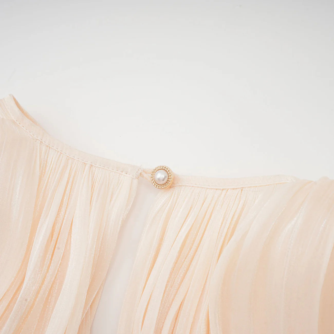 Ariel Pleated Ruffled Midi Dress