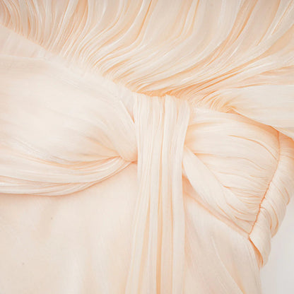 Ariel Pleated Ruffled Midi Dress