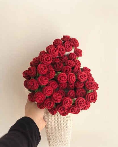 Crochet Flower Bouquet Blanket