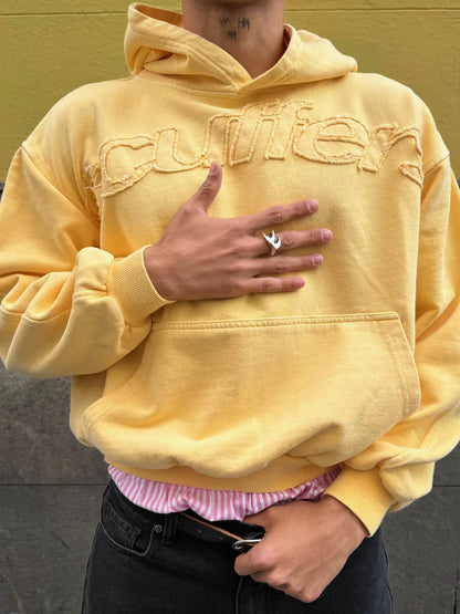 RAW YELLOW HOODIE