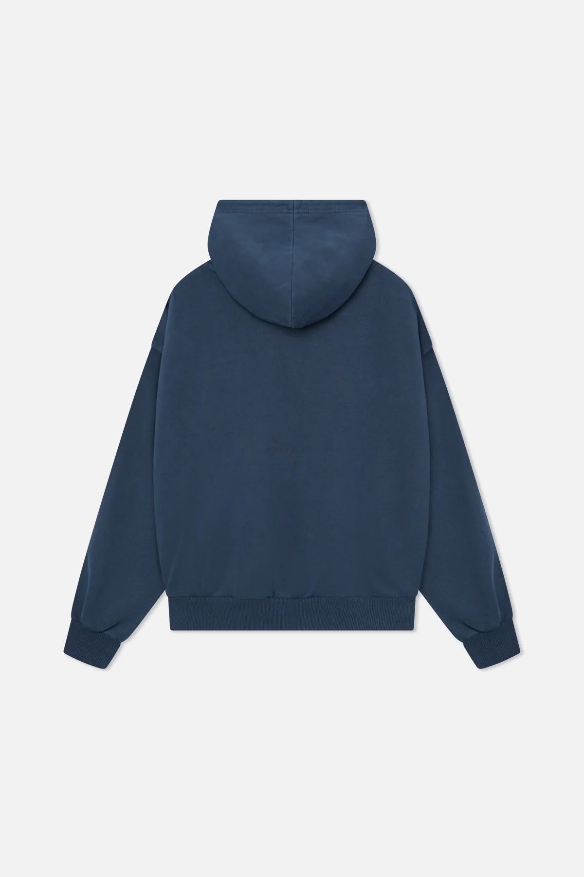 UNISEX RAW BLUE HOODIE