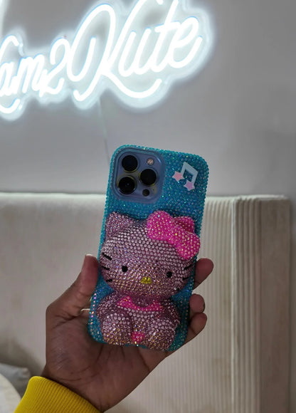 Rhinestone Hello Kitty Phone Case