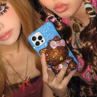Rhinestone Hello Kitty Phone Case