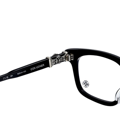 CHROMEHEARTS COX UCKER BLACK GLASSES