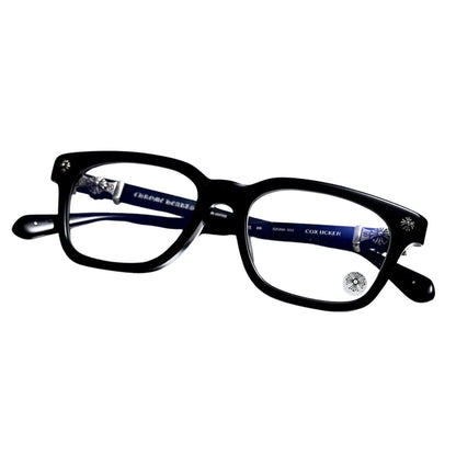 CHROMEHEARTS COX UCKER BLACK GLASSES
