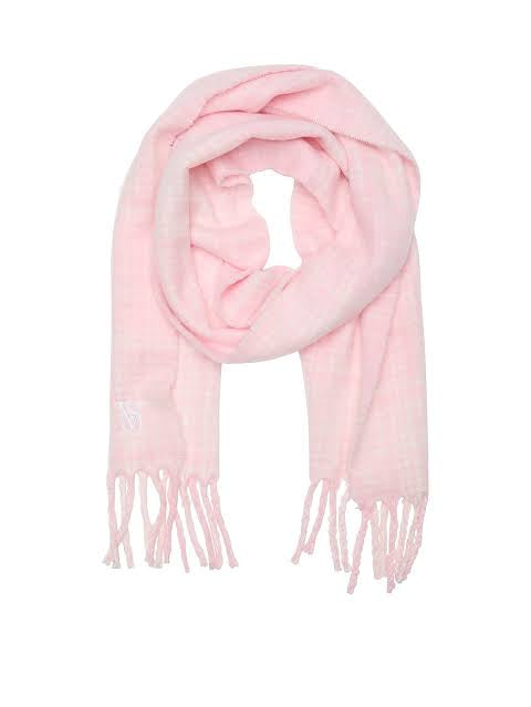 VS Pink Blanket Scarf