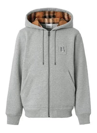 Unisex Burberry Zip Up Hoodie