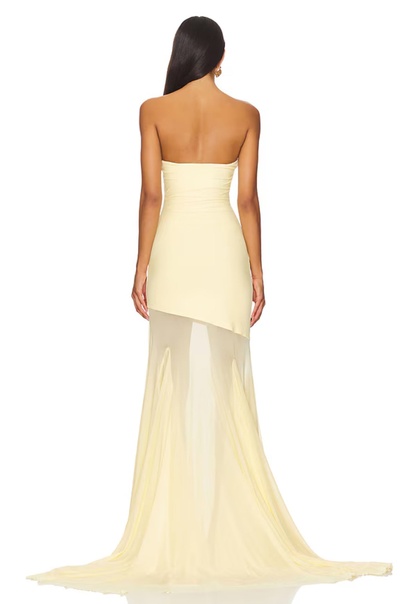 Dahlia Gown in Butter Yellow