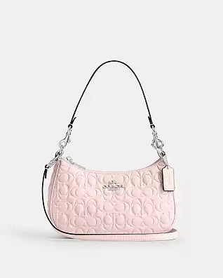 Abby Pink Leather Hand Bag