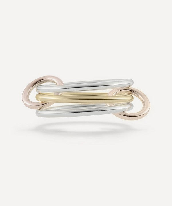 Mixed Metal Libra Pastel Petite Ring