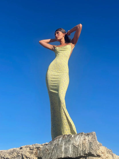 MONICA DRESS - YELLOW