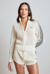 Ariana Crochet Tracksuit Top