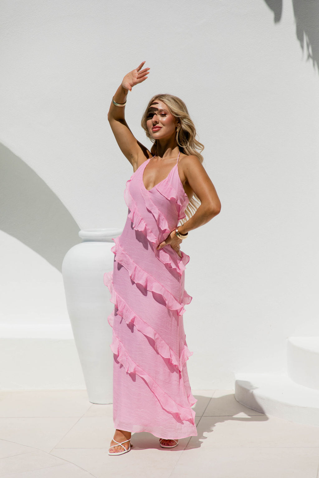 PORTOFINO DRESS - PINK