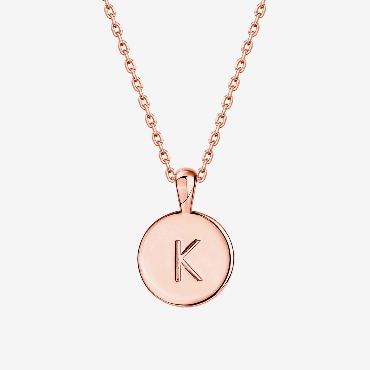 Initial Disc Pendant