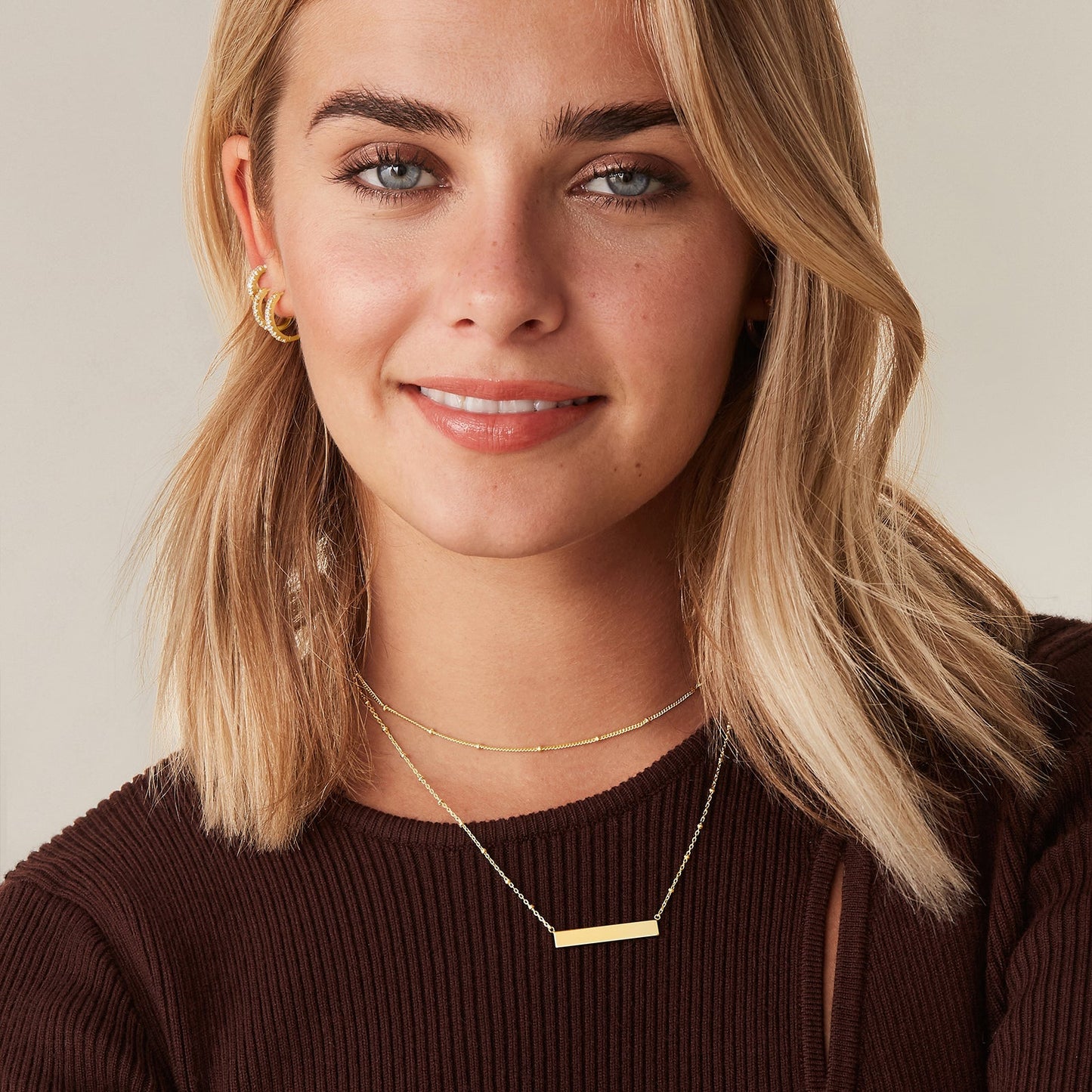 Horizontal Bar Necklace