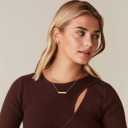 Horizontal Bar Necklace