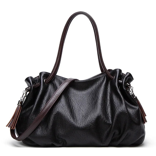 Alice Retro Leather Shoulder Bag