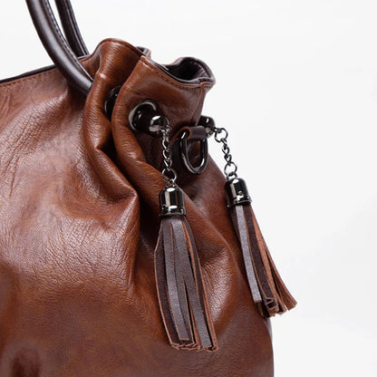 Alice Retro Leather Shoulder Bag