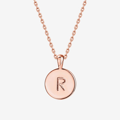 Initial Disc Pendant