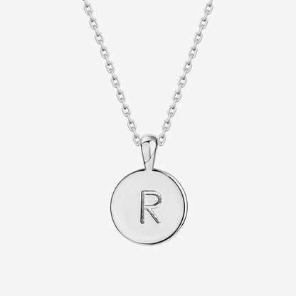 Initial Disc Pendant