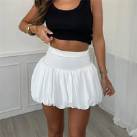 BEST REVENGE® PLEATED BUBBLE MINI SKIRT