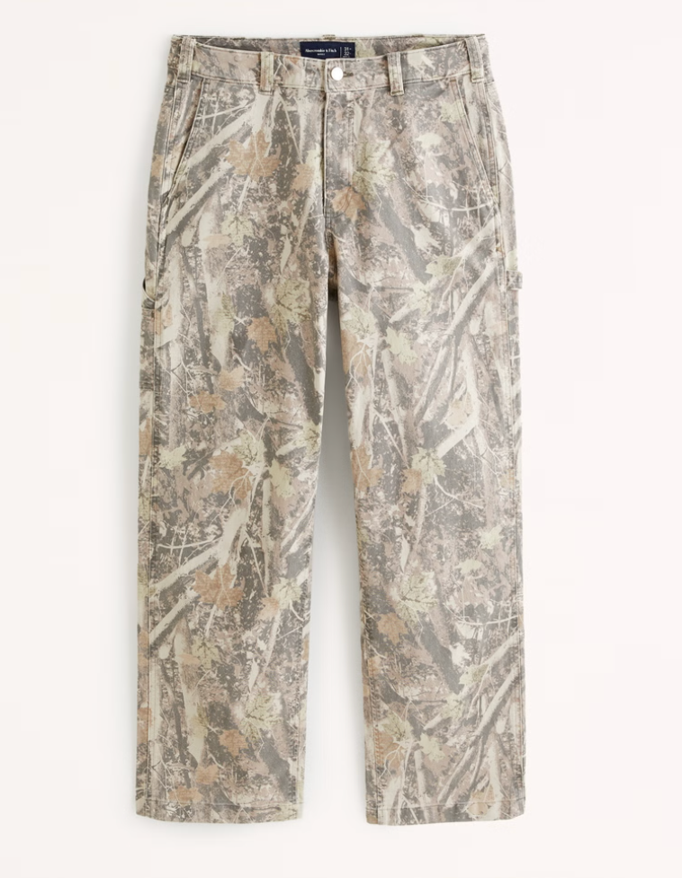 Camo Baggy Workwear Pant