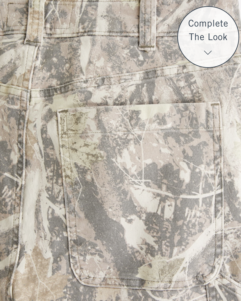 Camo Baggy Workwear Pant