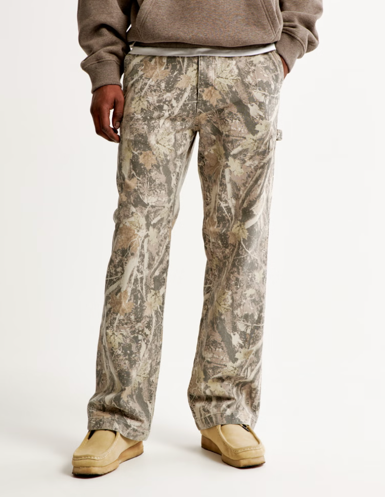 Camo Baggy Workwear Pant