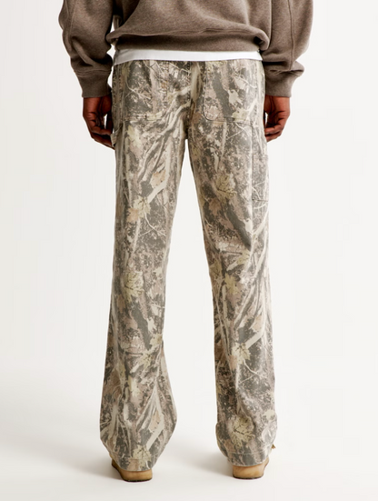Camo Baggy Workwear Pant
