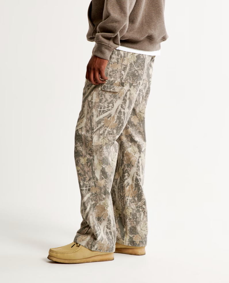 Camo Baggy Workwear Pant