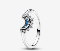 Sparkling Moon Ring