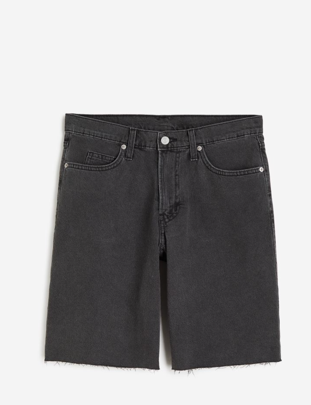 Oversized Low Rise Denim Jorts