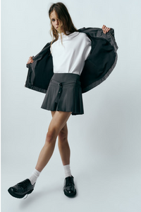 Alyssa Pleated Mini Skirt