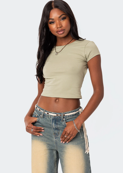 Stella Open-Back T-Shirt