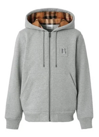 'B' Zip Up Hoodie