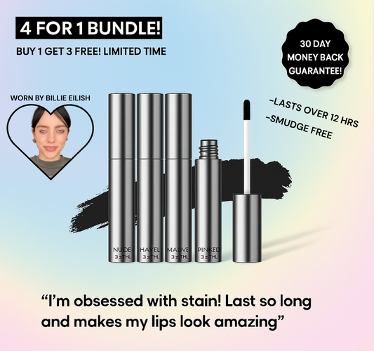 4 For 1 Bundle - Long Lasting Lip Stain
