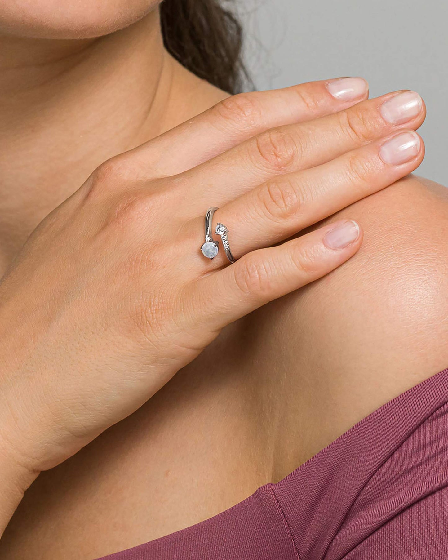 Vermeil Luna Ring