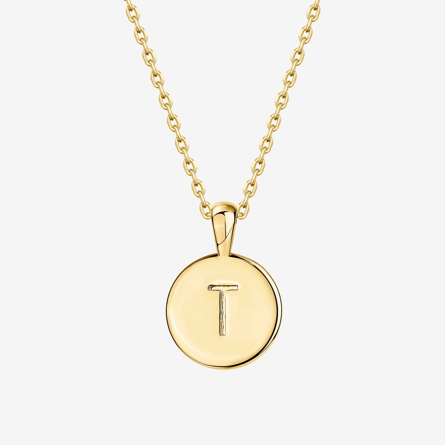 Initial Disc Pendant