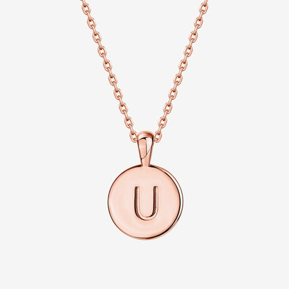 Initial Disc Pendant