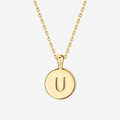 Initial Disc Pendant