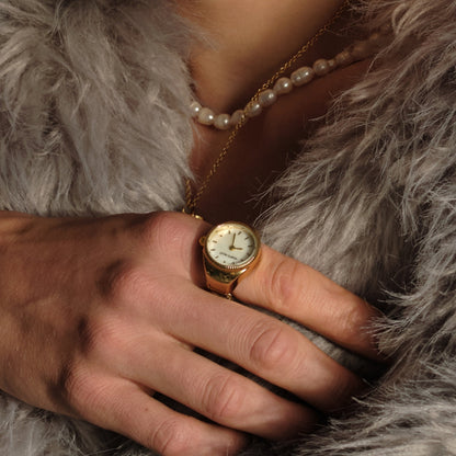 Vintage Watch Ring