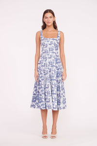 WELLS DRESS | BLUE TOILE