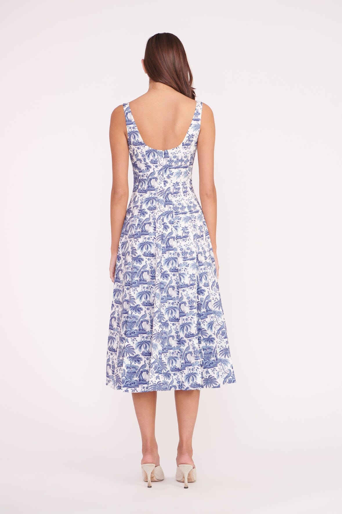 WELLS DRESS | BLUE TOILE