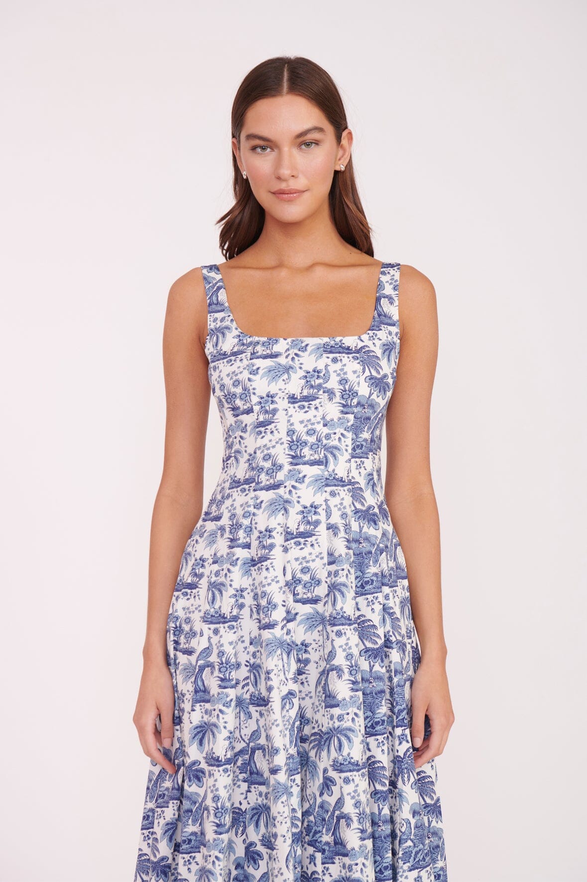 WELLS DRESS | BLUE TOILE