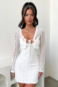 Adeline Cardigan - White
