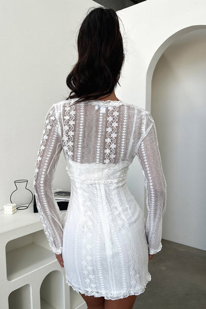 Adeline Cardigan - White