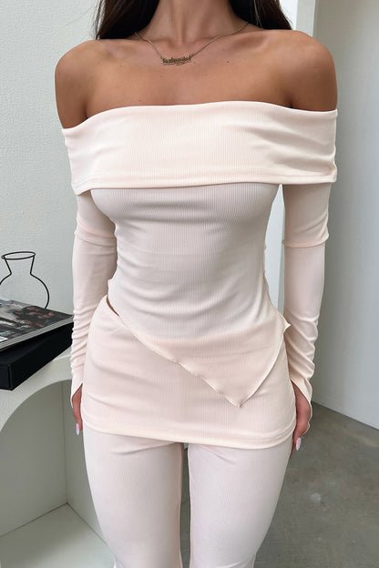 Aniston Top - Beige