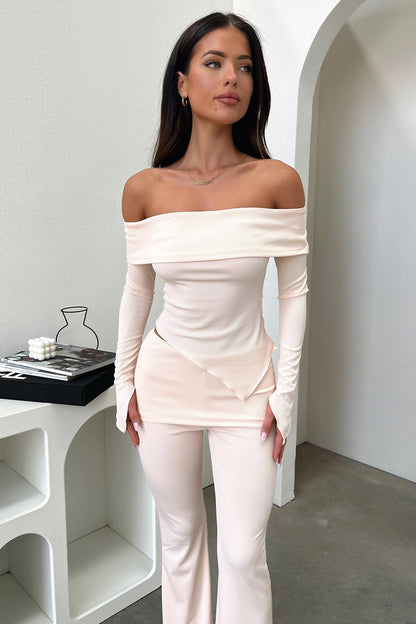 Aniston Top - Beige