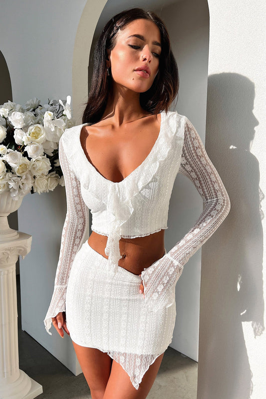 Aperol Crop - White
